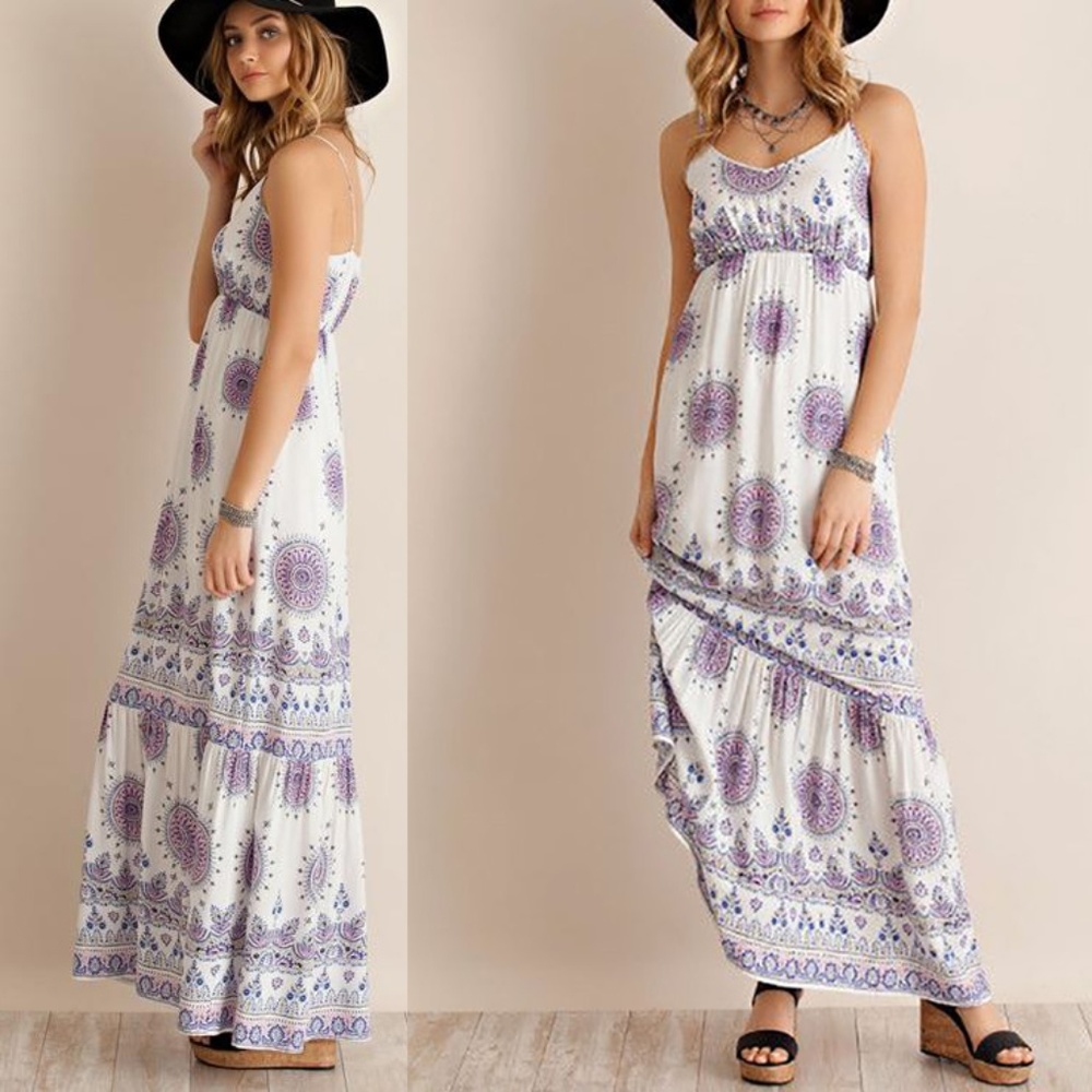 Entro Babes in the Sun Maxi Dress size M // B11